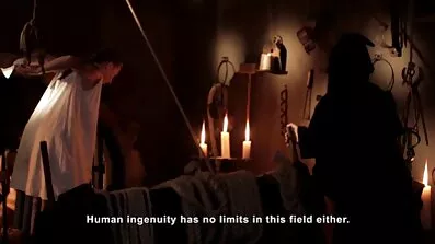 Lidenskabelig gamle pornofilm BDSM spil fan onanerer i kæder
